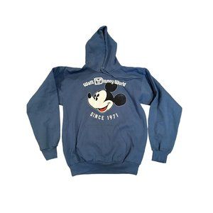 NWOT Walt Disney World Mickey Mouse Hoodie Blue Size M #0060
